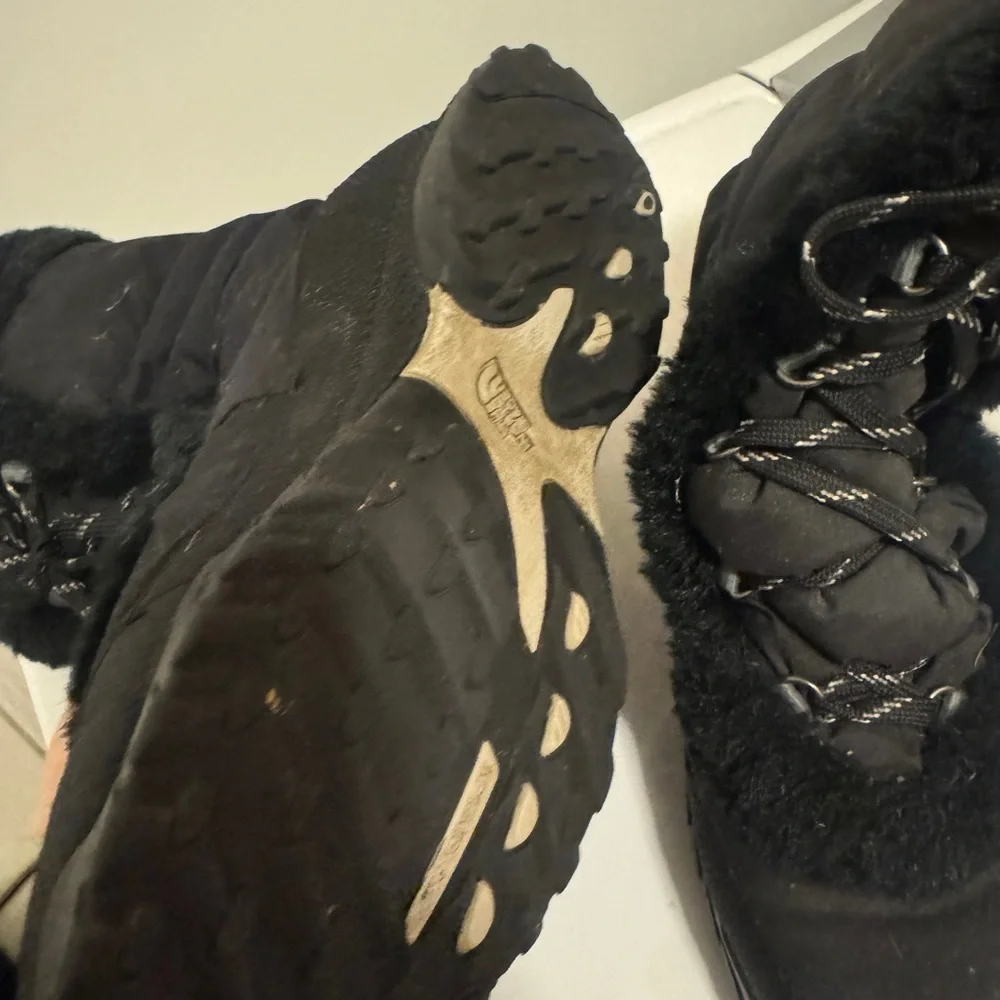 The North Face Nupte Goose Down‎ Puffer  Black Insulated Boots(8)